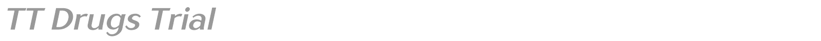 TT Drugs font preview